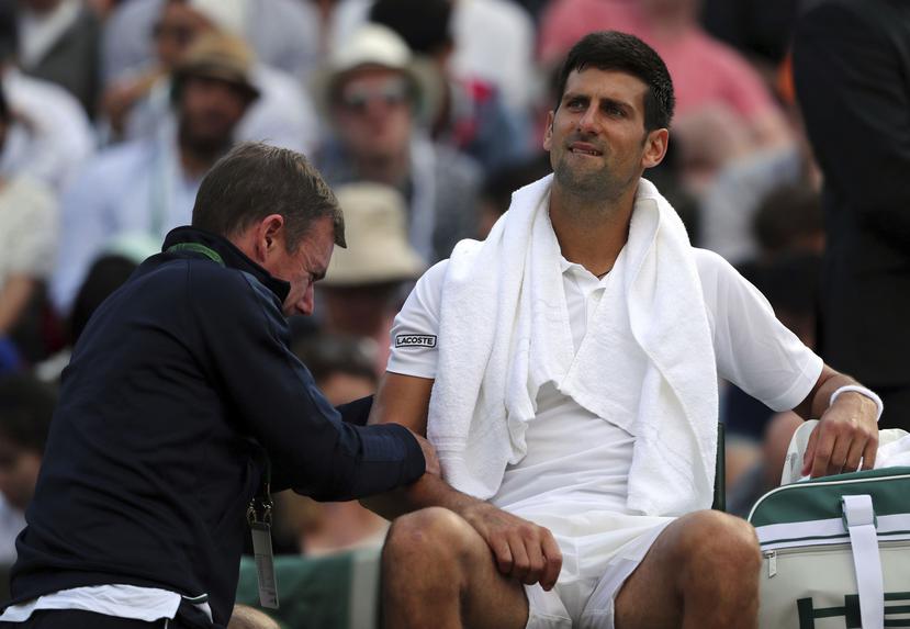 Djokovic dio por terminada su temporada en julio pasado por una lesión en el codo derecho por un exceso de juego que requería un reposo prolongado. (AP)