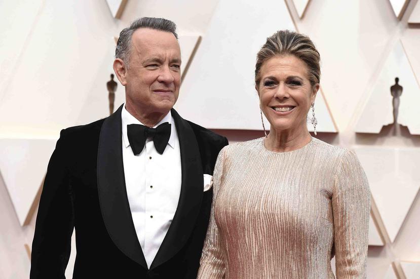 Tom Hanks y Rita Wilson son una de las parejas más apreciadas en  Hollywood. (AP)