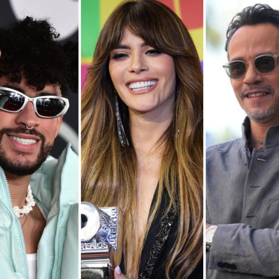 Bad Bunny, Kany García y Marc Anthony están entre los nominados al Latin Grammy este año.