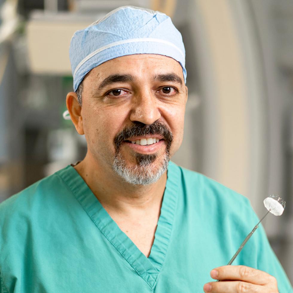 Dr. Edwin Rodríguez Cruz, cardiólogo del Centro Cardiovascular de Puerto Rico y del Caribe.