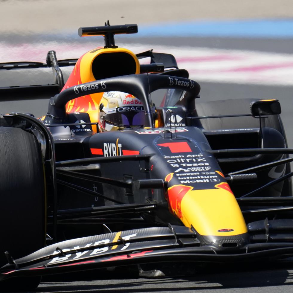 Max Verstappen al volante de su Red Bull durante el Gran Premio de Francia, en Le Castellet, el pasado domingo.