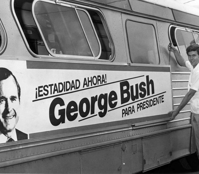 41st president of the United States, George H.W. Bush, who died Friday at age 94, supported statehood for Puerto Rico. (GFR Media)
