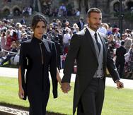 David y Victoria Beckham asistieron al enlace matrimonial de los duques de Sussex en mayo de 2018.