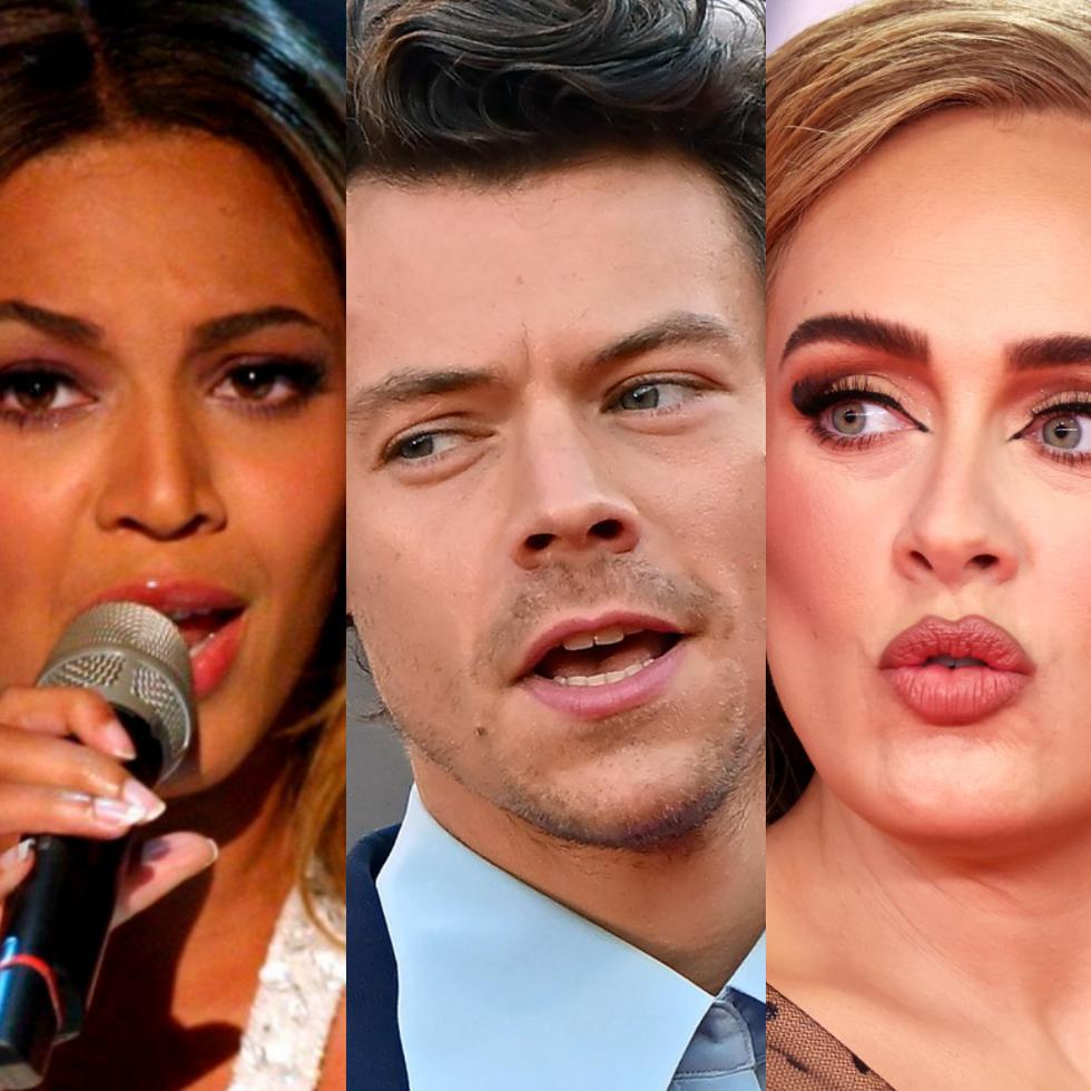 Beyoncé, Harry Styles, Adele son los nominados a canción del años en los Grammy 2023.