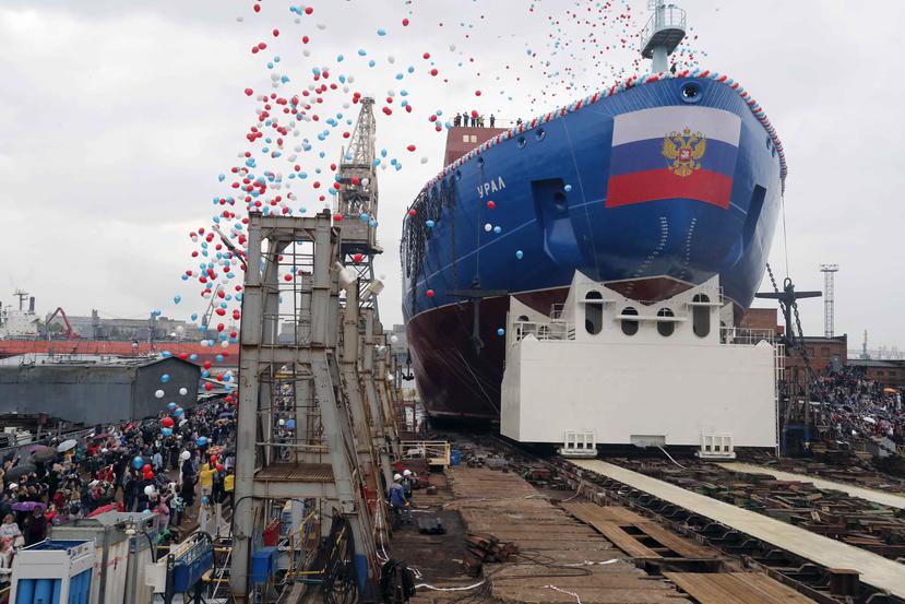 Con el "Ural", Rusia garantizará la navegación por la ruta ártica durante todo el año. (EFE)