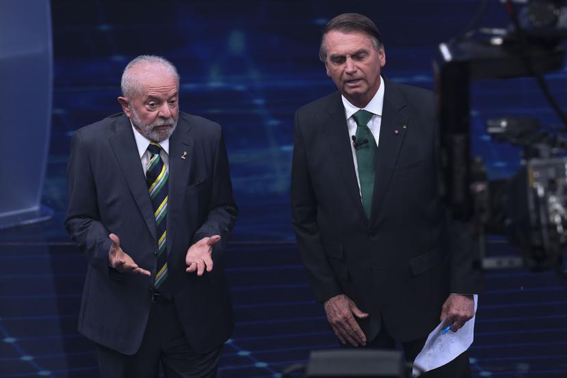 El presidente de Brasil, Luiz Inácio Lula da Silva, y el expresidente Jair Bolsonaro, en una fotografía de archivo.