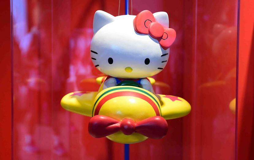 Hello Kitty ya protagonizó varios cortometrajes japoneses en la década de los 80 y ha sido el personaje principal de varias series. (AFP)
