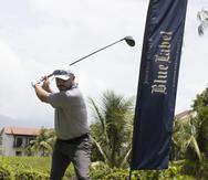 Walbert Pabón durante el torneo celebrado en Bahía Beach Resort & Golf Club, en Río Grande.