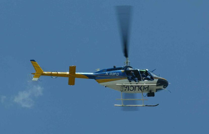 Un helicóptero de la Policía. (GFR Media)