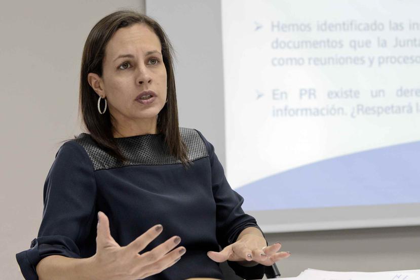 Nuria Y. Ortiz Vargas, directora ejecutiva de Espacios Abiertos.