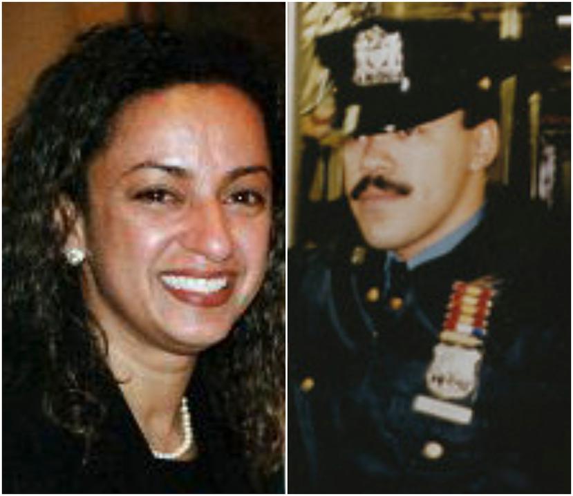 Fotomontaje de dos rostros de puertorriqueños que fallecieron en los ataques terroristas del 11 de septiembre de 2001.