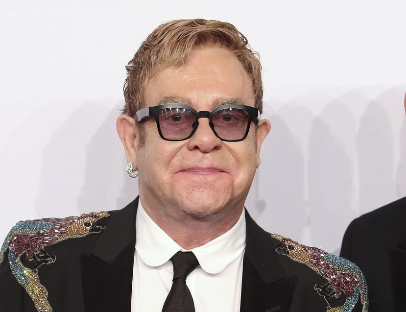 Elton John ES compositor de los éxitos de Broadway "The Lion King" ("El rey león") y "Aida". (AP)