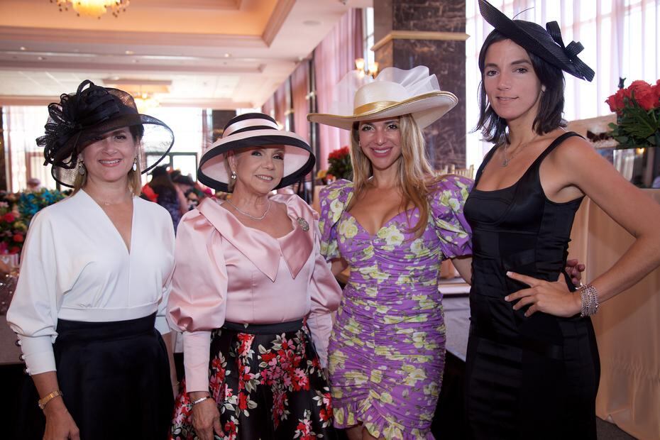 Maritere González, Aidita Gnocchi, Erika Vargas y Claritsa Alcover