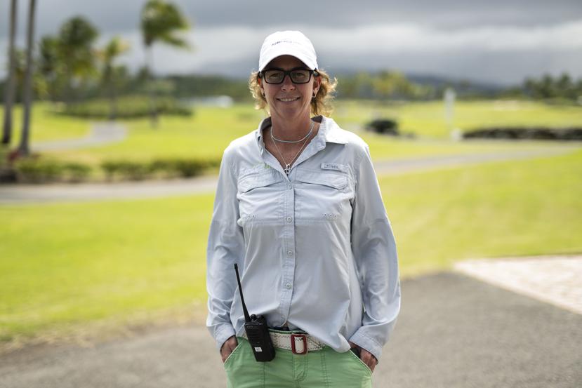 Karen Calvesbert, quien representó a Puerto Rico como golfista, dirige el torneo que se celebra en el Hyatt Regency Grand Reserve de Río Grande.