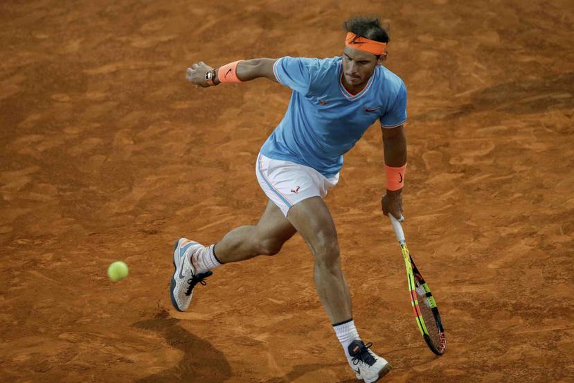 Rafael Nadal dijo que no llegar a las finales de los torneos tan a menudo como lo hizo en el pasado no debería ser una gran sorpresa. (AP / Bernat Armangue)