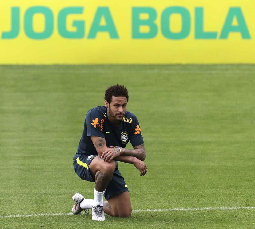 El futbolista brasileño Neymar. (AP)