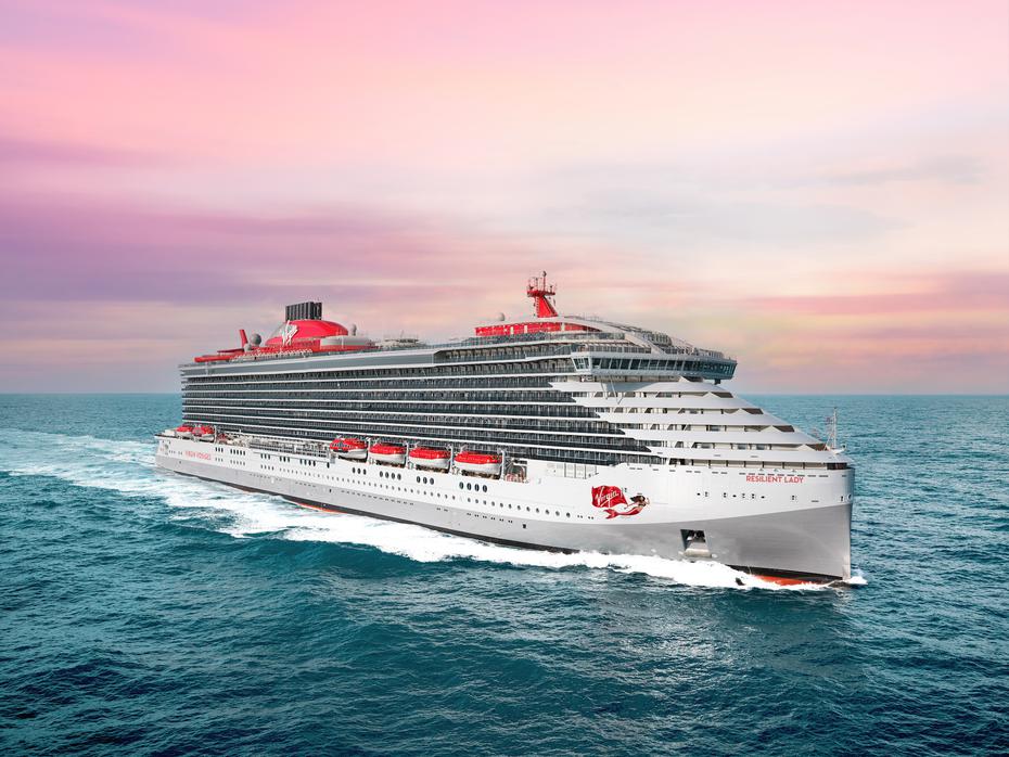 El crucero Resilient Lady de Virgin Voyages zarpará en 29 ocasiones desde el muelle de San Juan entre octubre de 2022 y mayo de 2023.