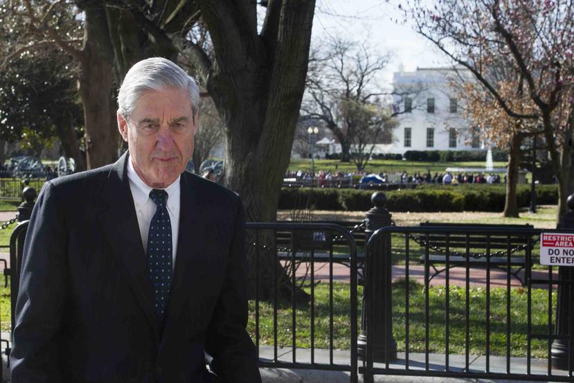 El fiscal especial Robert Mueller, quien estuvo a cargo de la investigación. (AP)
