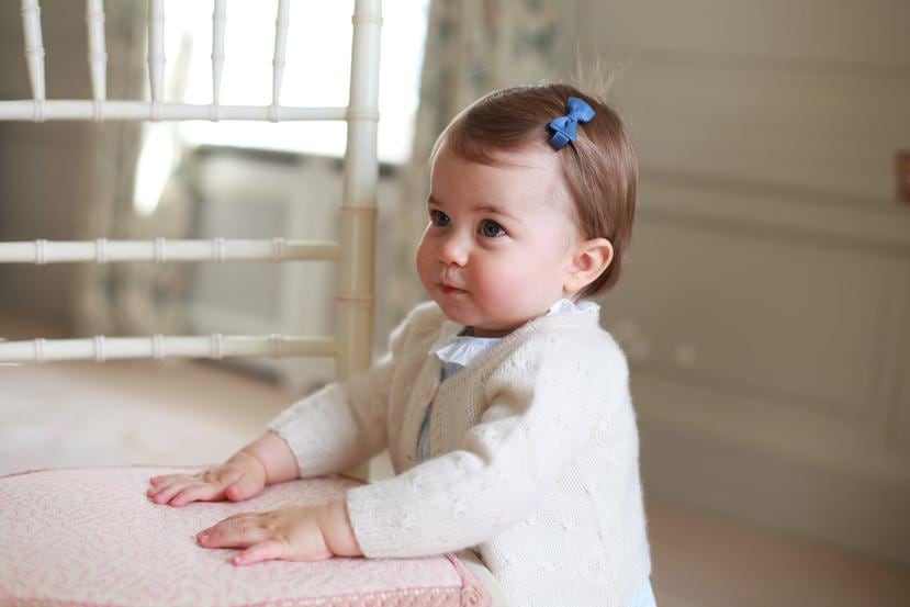 Charlotte es la hija menor de la pareja real británica. (EFE)