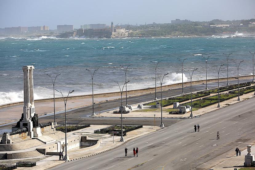 Vista del Malecón de La Habana. (Benjamín Morales Meléndez / GFR Media)