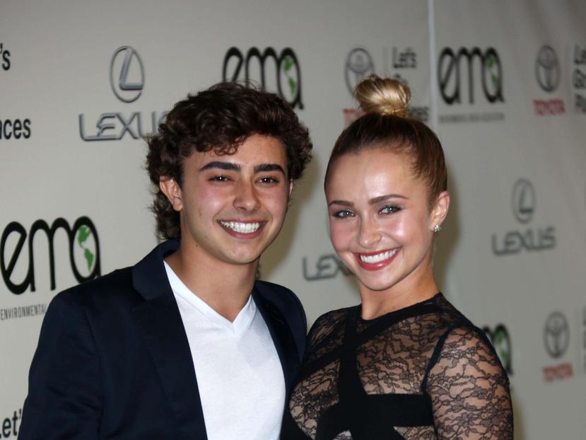Jansen Panettiere and Hayden Panettiere at the 23rd Annual Environmental Media Awards, Warner Brothers Studios, Burbank, CA 10-19-13