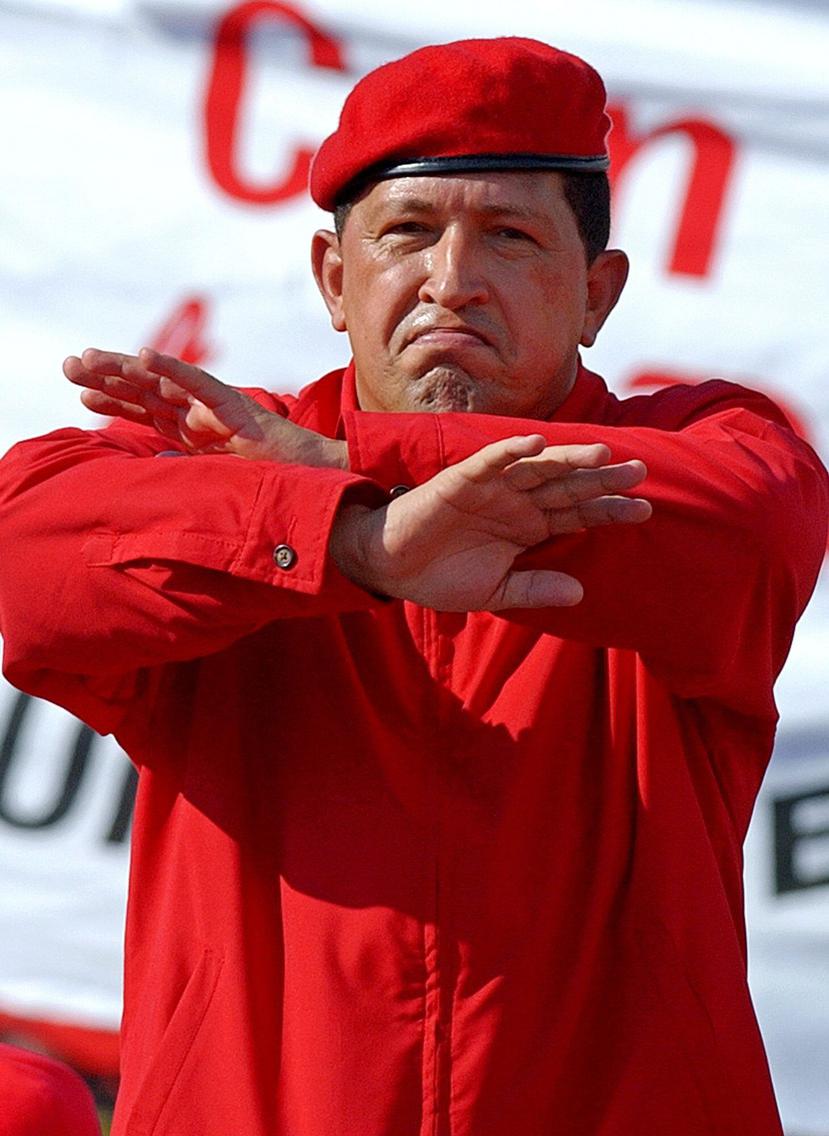 La investigación ubica a ambos detenidos como personas muy cercanas al exjefe del Estado venezolano, Hugo Chávez (EFE).
