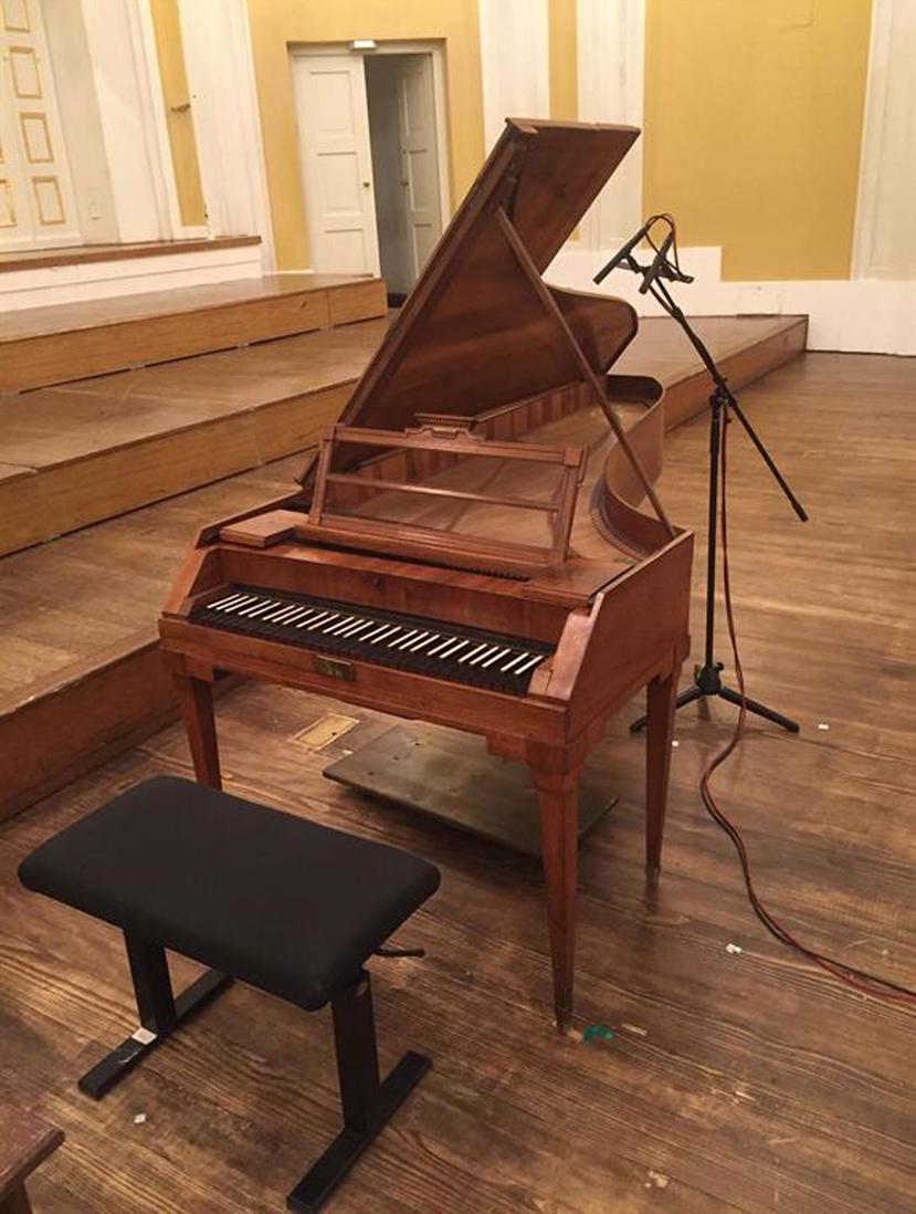El piano fue usado por el músico desde 1785 hasta su muerte. (La Nación / GDA)
