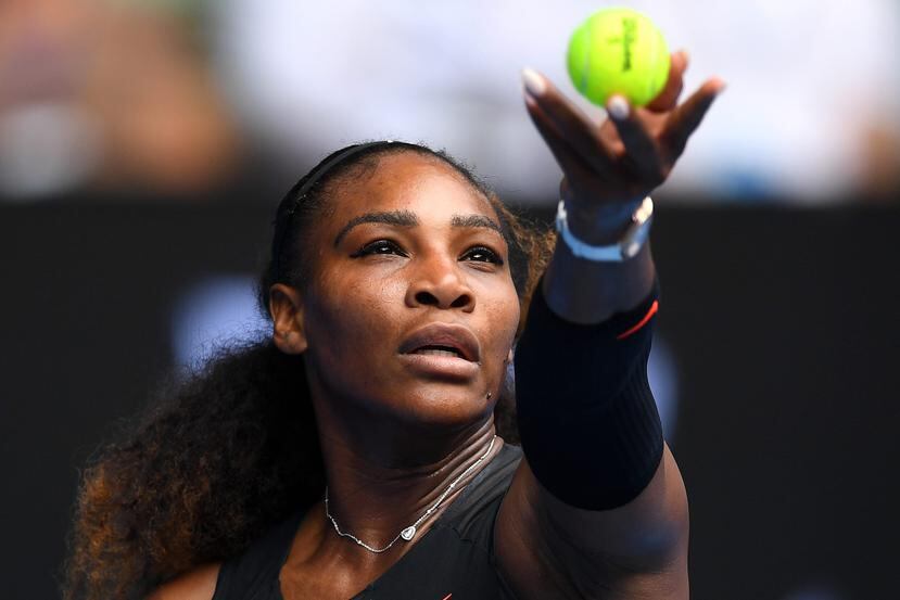 Serena Williams jugó embarazada el Abierto de Australia. (Archivo EFE)