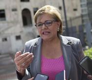 Norma Burgos, comisionada electoral del Partido Nuevo Progresista. (GFR Media)