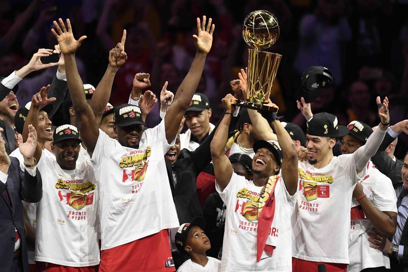 Fred VanVleet forma parte de la edición campeona de los Raptors de Toronto en la temporada 2018-19 de la NBA. (AP)