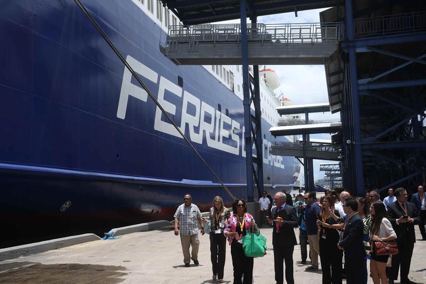 La embarcación de la empresa no está transportando pasajeros porque le aplica la Orden Ejecutiva 2020-23, que establece que la bahía de San Juan está cerrada para barcos cruceros por dos semanas. (GFR Media)