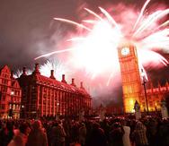 Las tradicionales celebraciones de Despedida de Año, como la que se llevaba a cabo en Londres, volverán a posponerse un año más.
