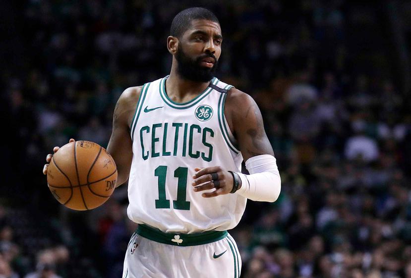 El estelar armador Kyrie Irving ha hecho expresiones a la prensa desde la semana pasada, que dejan ver su gran frustración por la actuación de los Celtics. (Archivo / AP)