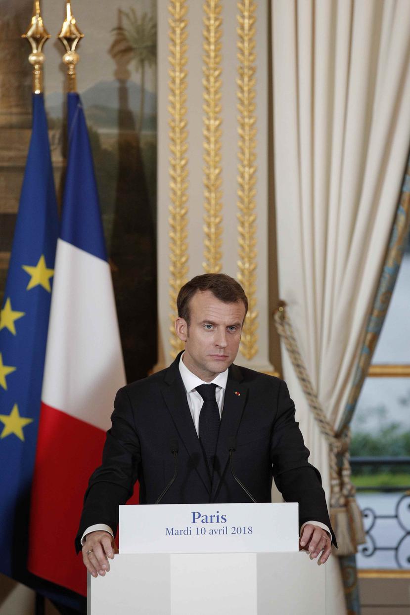Se espera que Macron anuncie una serie de medidas para reducir impuestos y estimular el poder adquisitivo. (EFE)