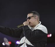 Imagen de archivo de Daddy Yankee durante un concierto.
