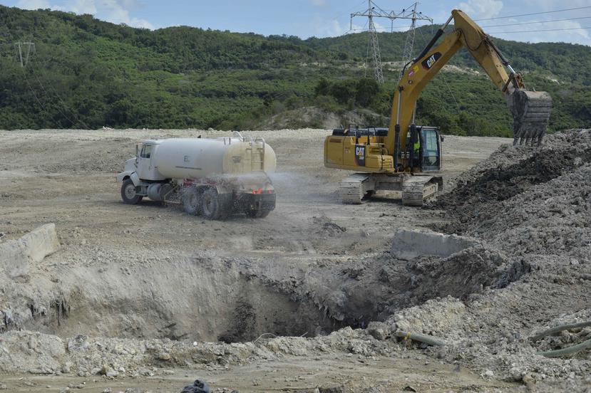 EC Waste almacena residuos de combustión de carbón en el sur de Puerto Rico. (Archivo/GFR)