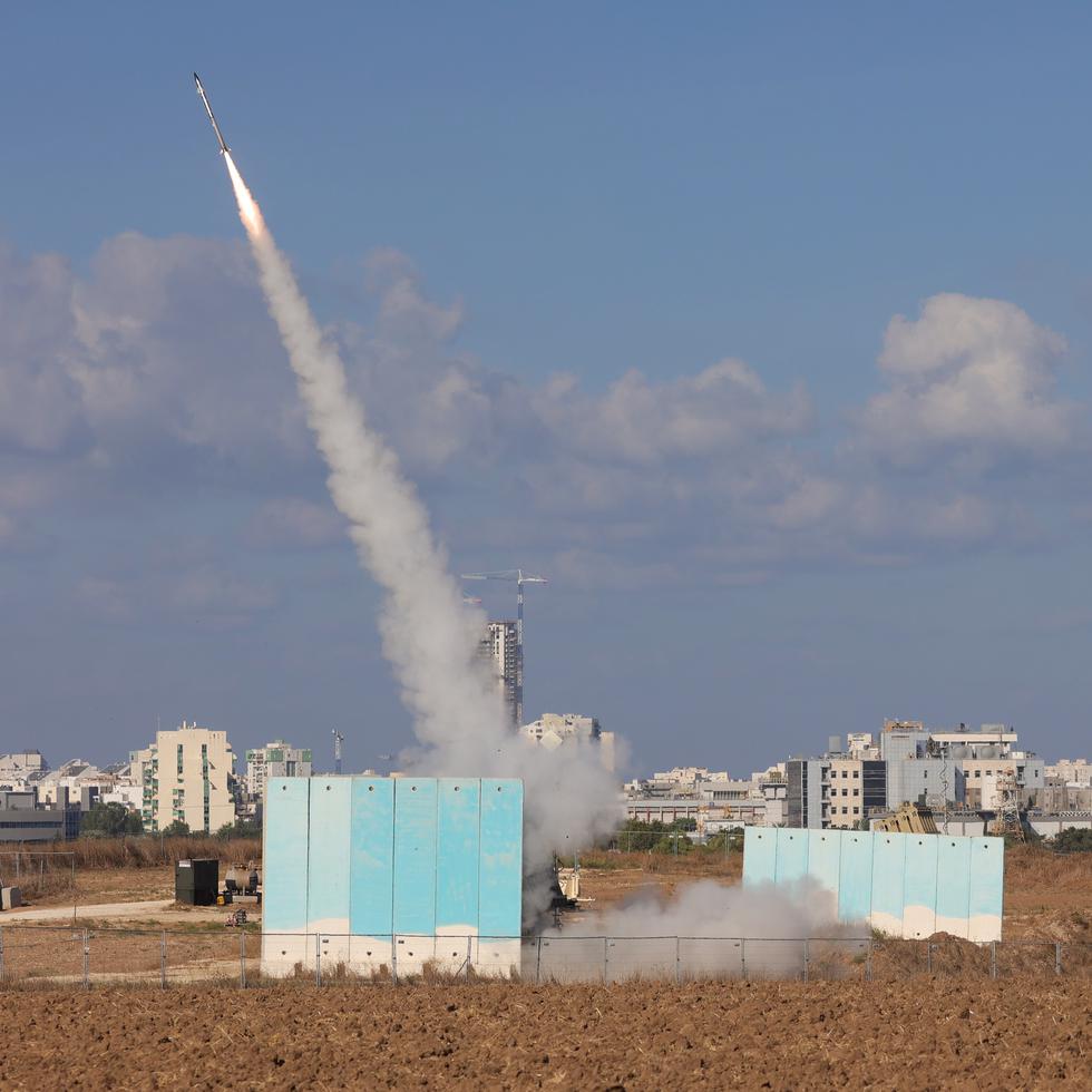 Contraataque de Israel tras el lanzamiento de cohetes desde Gaza.