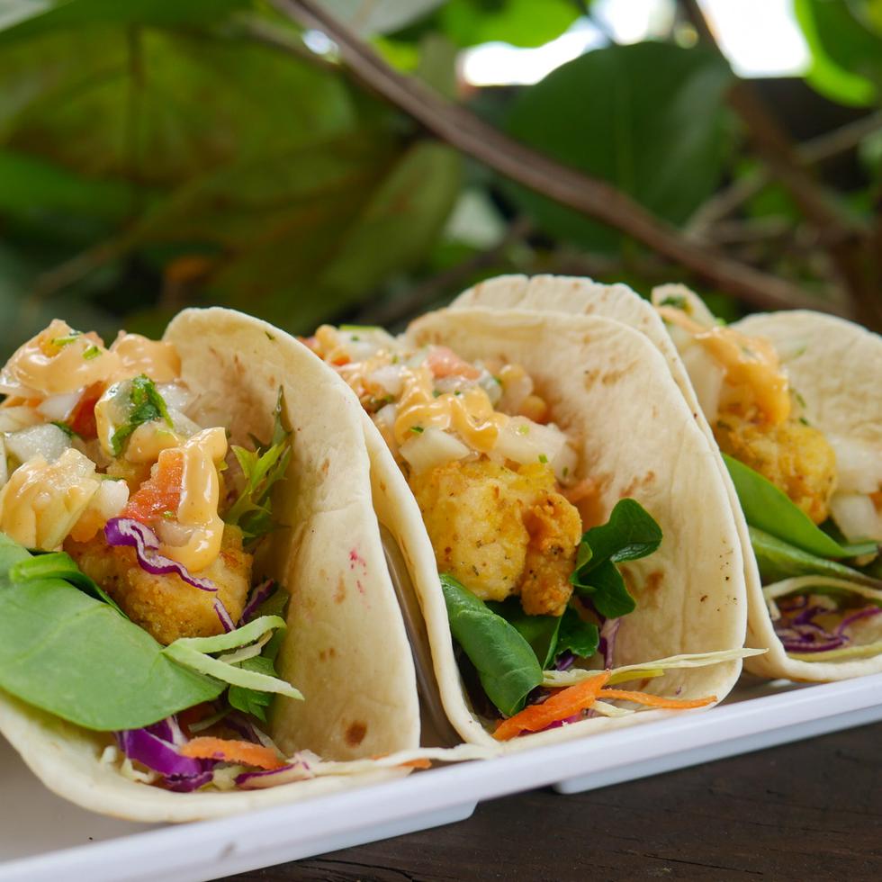 A trio of fish tacos for those who prefer a lighter menu. (Photo provided)