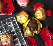 En la foto: Chocolates artesanales de Genoise.
