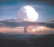 Imagen de archivo de la detonación de un arma nuclear.