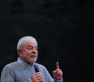 El expresidente brasileño y actual candidato a la Presidencia, Luiz Inácio Lula da Silva. (EFE/Fernando Bizerra)