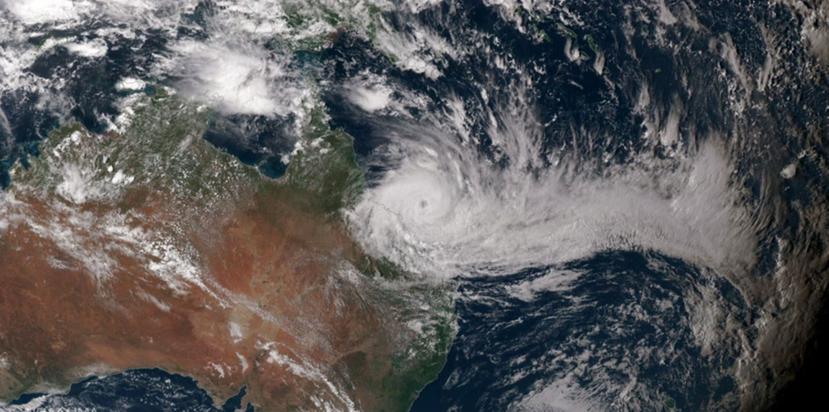 Australia no sufría un azote de un huracán tan potente desde el 2011. (EFE)
