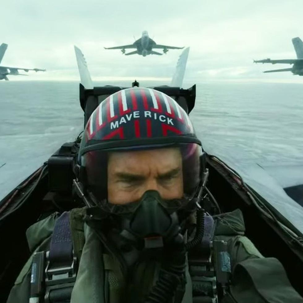 El actor Tom Cruise protagonizará la secuela "Top Gun: Maverick", que estrenará el 27 de mayo de 2022.
