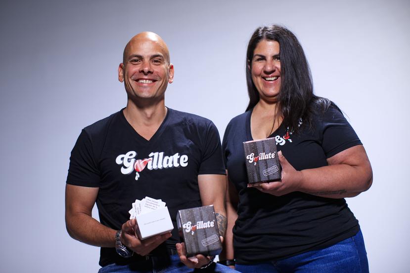 El juego de cartas Guillate fue creado por los empresarios puertorriqueños Diana Toledo y Antonio Bartolomei, quienes residen en Florida,