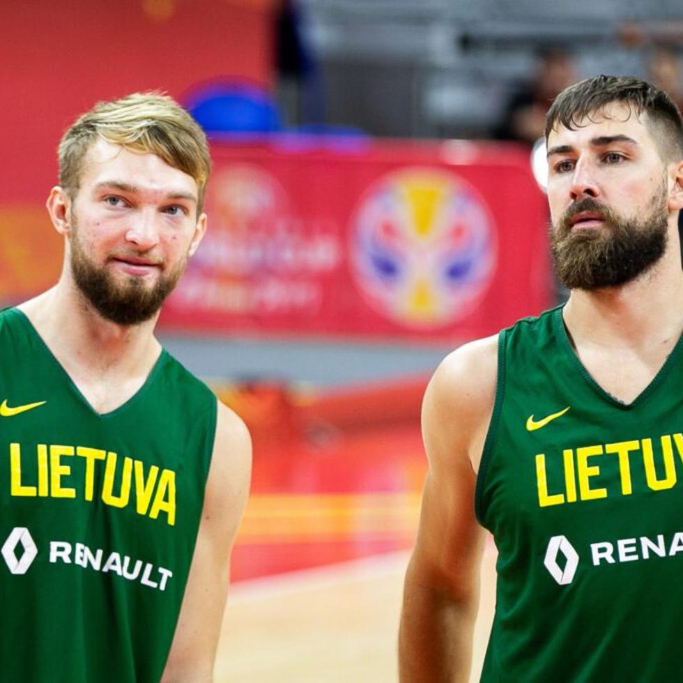 Domantas Sabonis y Jonas Valanciunas serán parte de la selección de Lituania.