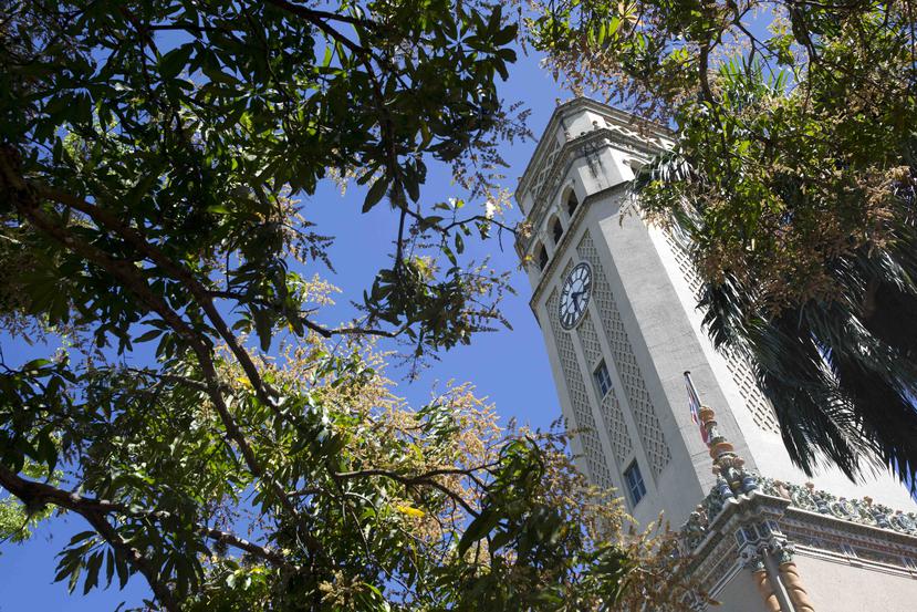 Torre de la Universidad de Puerto Rico, recinto de Río Piedras. (GFRMedia)
