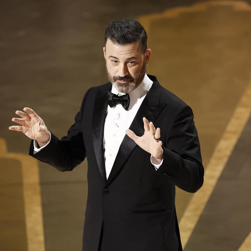Jimmy Kimmel fue el animador de los premios Oscar del 2023, celebrados en Los Ángeles, el domingo, 12 de marzo.