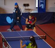 Las tenismesistas Adriana y Melanie Díaz (en la foto), así como Brian Afanador y Daniel González competirán en el torneo preolímpico, que se realizará en la ciudad argentina de Rosario del 13 al 17 de abril.