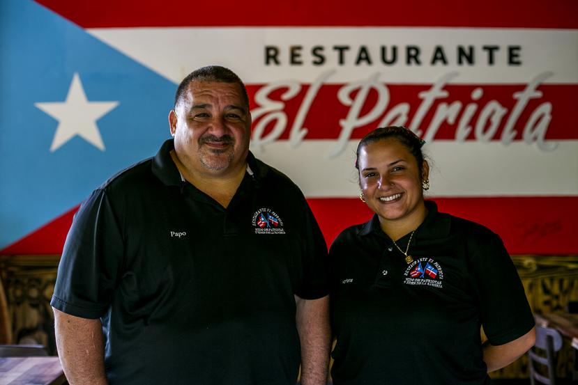 Adrián “Papo” Ortiz y su hija Adriana Ortiz Laboy dirigen el negocio.