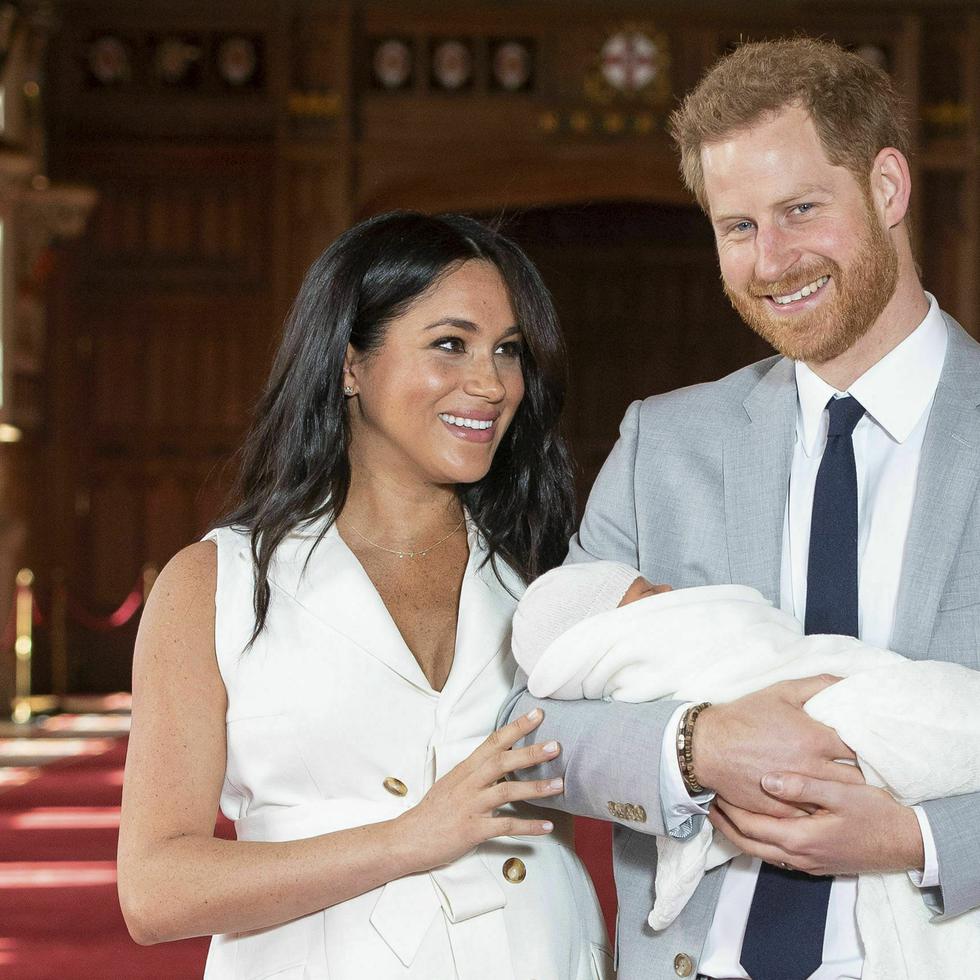 El príncipe Harry dijo en entrevista con Vogue británico que dos es el máximo de hijos que tendrá con su esposa Meghan Markle. (Archivo)